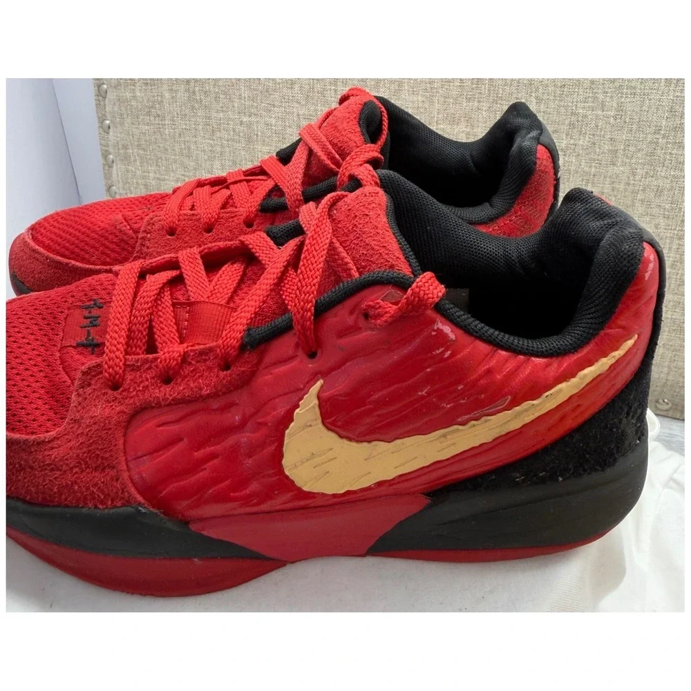 Nike Ja 1 Hunger University Red Basketball Shoes Kids Size 5Y DR8786-600